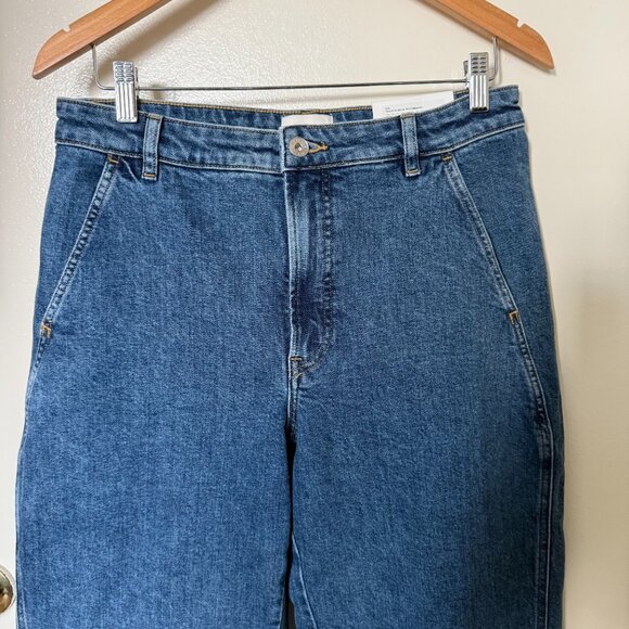 NWT Everlane The Utility Barrel Pant Jeans In New Blue 30R - Picture 3 of 8